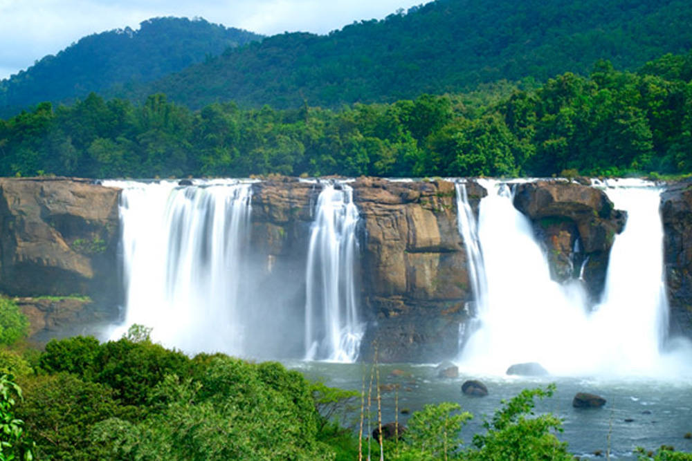 Athirapally Falls Front View